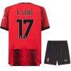 AC Milan R. Leao 17 Hjemme 23-24 - Barn Draktsett